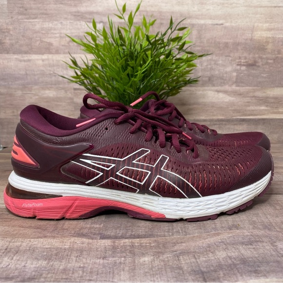ASICS Gel- Kayano 25 - Plum & Pink Running Shoe - Size: 40.5 (9) RARE COLOR - Picture 7 of 12
